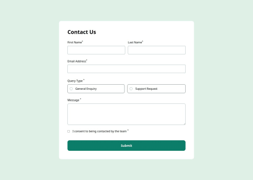 Contact form built with HTML | CSS | REACT | TAILWIND - MikDra1 coding ...