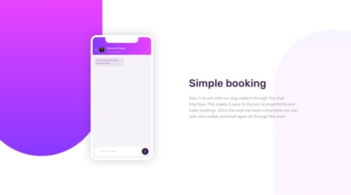 Chat app CSS illustration solution coding challenge solution