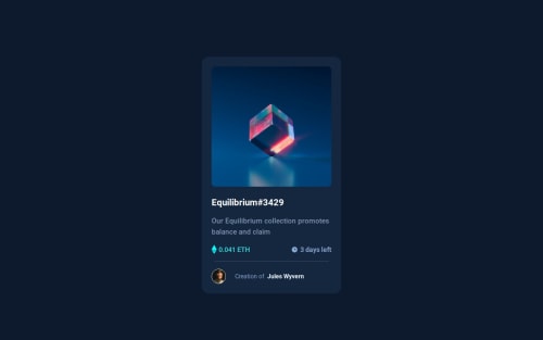 Frontend Mentor | Responsive card layout coding challenge solution