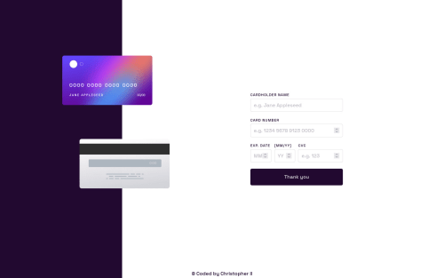 Mobile first using CSS and JS coding challenge solution