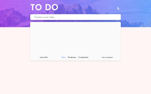 Todo App coding challenge solution