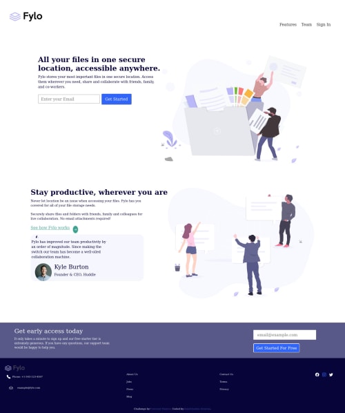 HTML & CSS GRID coding challenge solution