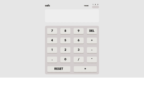 Calculator app using Vue.js coding challenge solution | Frontend Mentor
