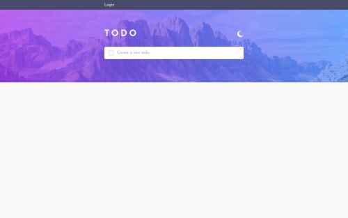 Fullstack Todo App using MERN stack coding challenge solution