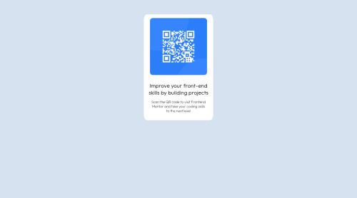 QRCode coding challenge solution