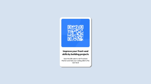 CSS Flex Box QR-Code coding challenge solution