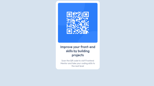 QR start project coding challenge solution