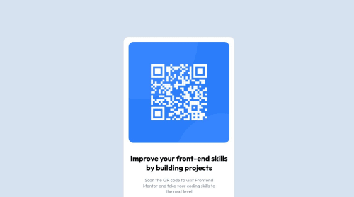 QR Code component coding challenge solution