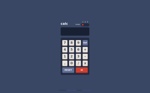 calculator using html css and javascript coding challenge solution