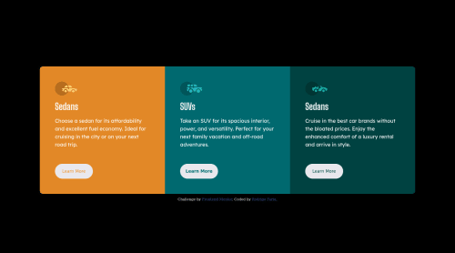 CSS grid, Flexbox coding challenge solution