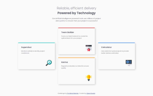 Responsive Card Section using Gridbox in vanillaJs coding challenge ...