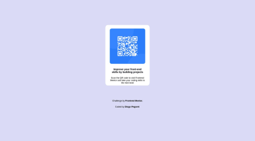qr code challenger coding challenge solution