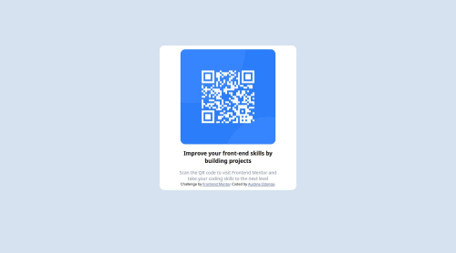 Qr code challenge using HTML,css grid,flexbox and media query coding ...
