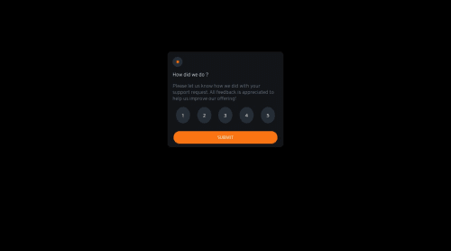interactive-rating using HTML CSS and Javascript coding challenge solution