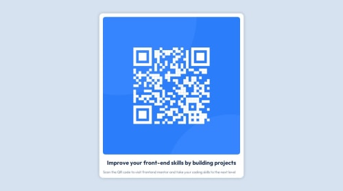 1- QR Code coding challenge solution