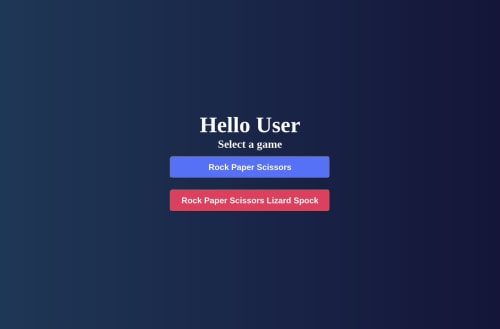 Rock Paper Scissors Game coding challenge solution
