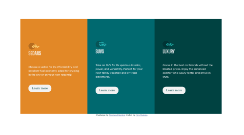 Css Grid and Flexbox coding challenge solution