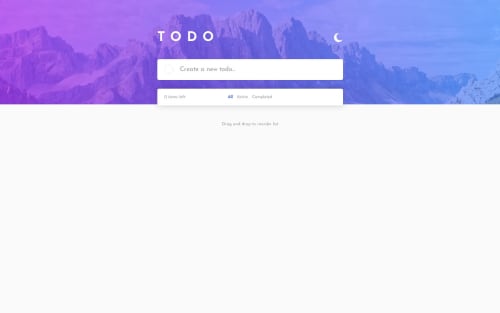 Todo App coding challenge solution