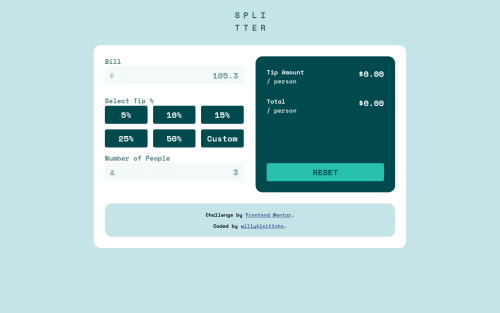 Responsive app with HTML, CSS and pure JS coding challenge solution