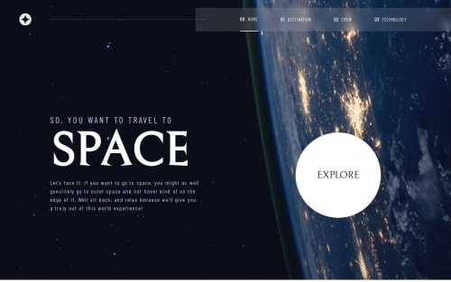 Space Tourism Website | HTML CSS React.JS VisualStudioCode coding ...