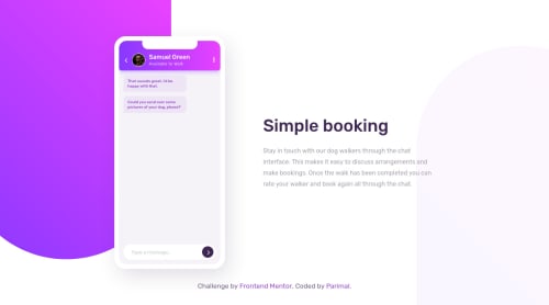 Chat app CSS illustration and Animation using SCSS and Animate.css ...
