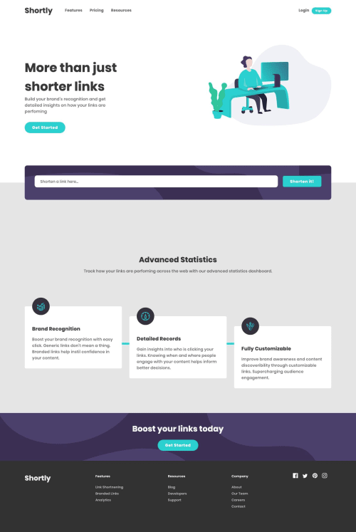 Pure HTML, CSS and JavaScript. coding challenge solution