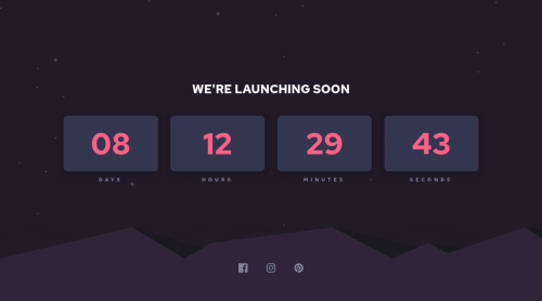 countdown-timer using HTML / SASS / JS & FlexBox coding challenge solution