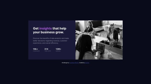Responsive Stats Preview Card Component using HTML, CSS coding ...