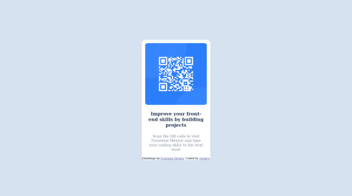 QR-code challenge coding challenge solution