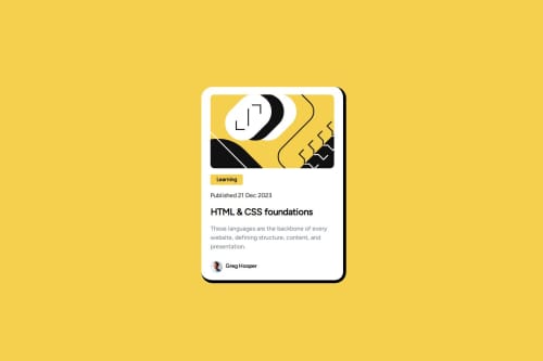Next Js Card Example Preview-Card-NextJs coding challenge solution