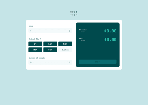 Tip calculator app solution coding challenge solution