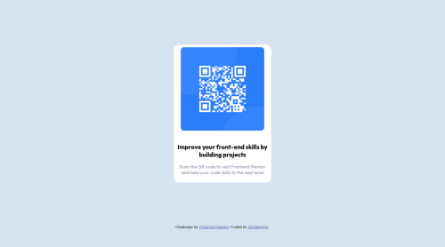 Qr code coding challenge solution