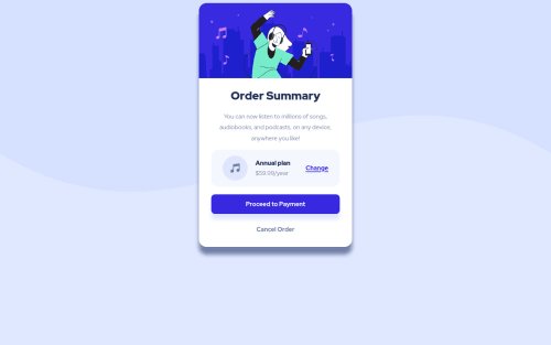Responsive CSS with animations on hover coding challenge solution