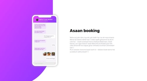 Responsive chat app coding challenge solution