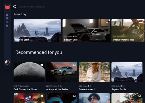 Entertainnement App with React.js coding challenge solution