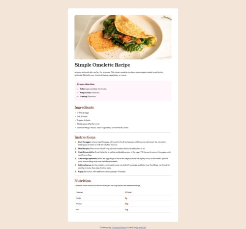 Bootstrap coding challenge solution