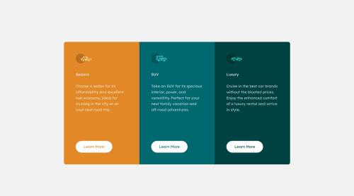 Responsive landing page using CSS Flexbox coding challenge solution