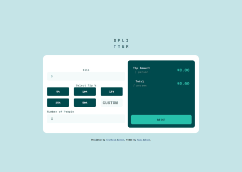 Tip Calculator App coding challenge solution