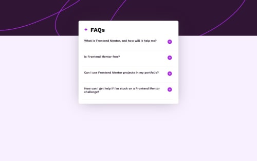 Accordion with css and html 5 coding challenge solution