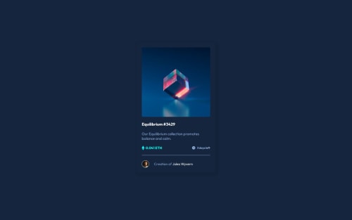 preview--card-component coding challenge solution