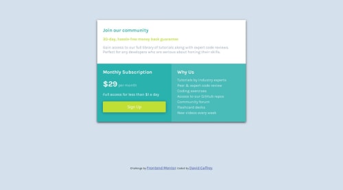 A responsive card made with CSS Grid coding challenge solution