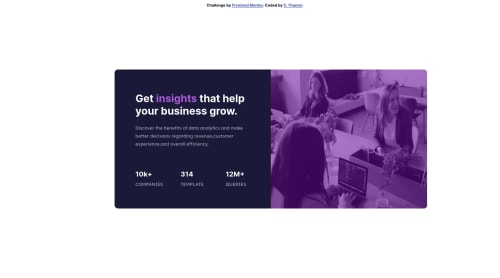 Frontend mentor challenges solutions coding challenge solution