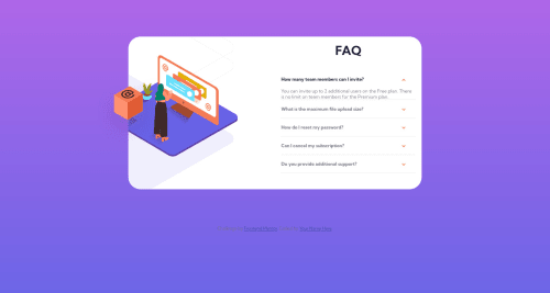 HTML, CSS and JavaScript coding challenge solution