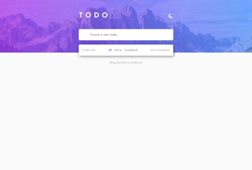 Todo app coding challenge solution