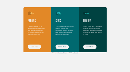 HTML, CSS, Flexbox coding challenge solution
