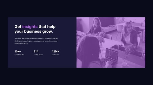 Create using VS Code with pure HTML and CSS only coding challenge solution