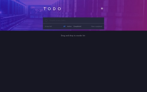 Todo app coding challenge solution