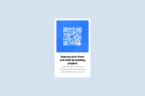 designing a qr code scanner using html and css coding... Frontend Mentor | QR code Scanner, I used Html, and css and hosted on ...