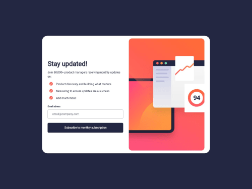 Responsive solution using CSS Grid coding challenge solution