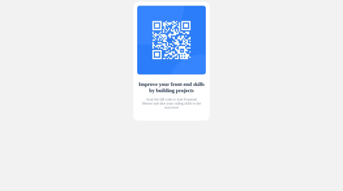 qrComponent coding challenge solution